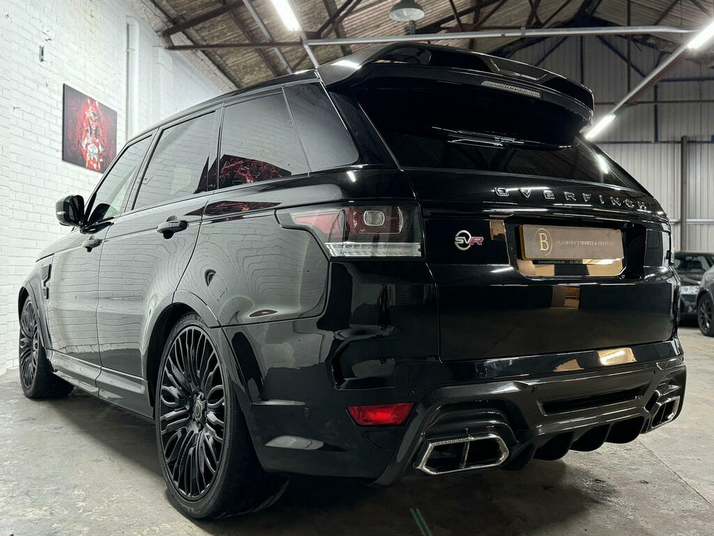 Land Rover Range Rover Sport Suv 5.0 V8 Svr 201717 Black #4