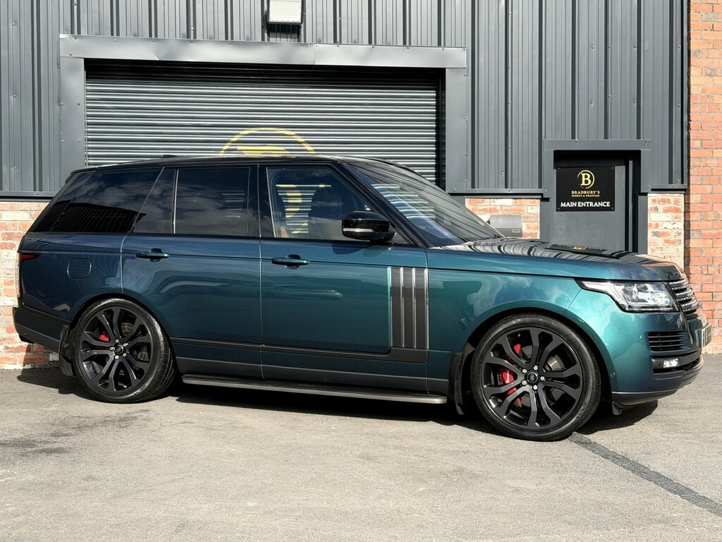 Land Rover Range Rover Suv 5.0 V8 Sv Dynamic 201717 DS9266 Blue #5