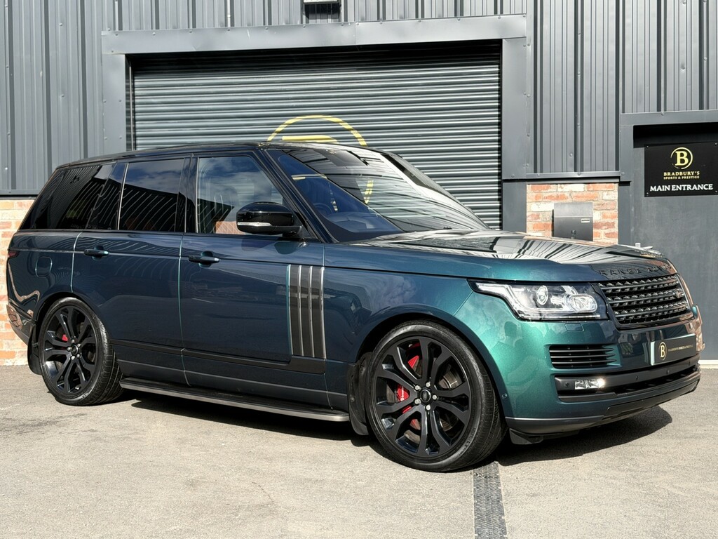 Land Rover Range Rover Suv 5.0 V8 Sv Dynamic 201717 DS9266 Blue #3