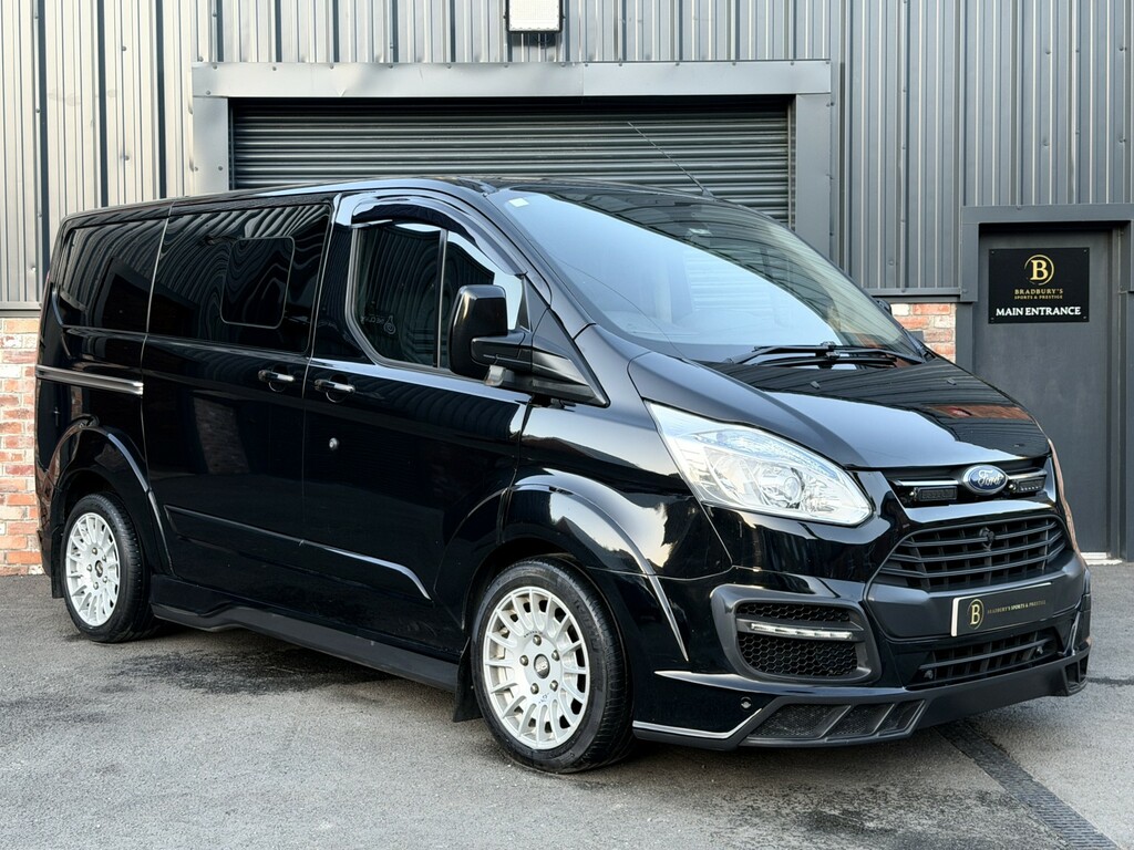 Ford Transit Custom Combi Van 2.2 Tdci 290 Limited 201666 SN66PZZ Black #2