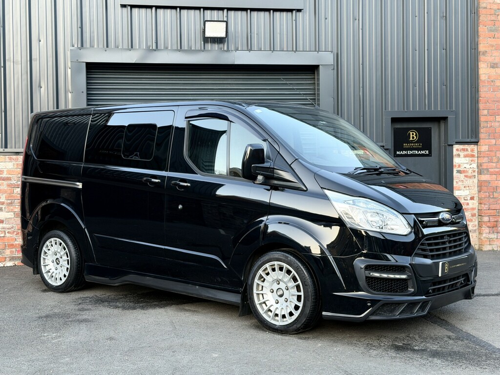 Ford Transit Custom Combi Van 2.2 Tdci 290 Limited 201666 SN66PZZ Black #4