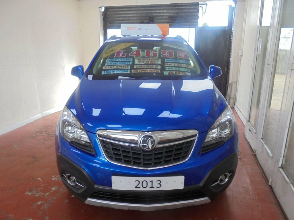 Vauxhall Mokka 1.6 Se 2Wd Euro 5 Ss BU63KFA Blue #3