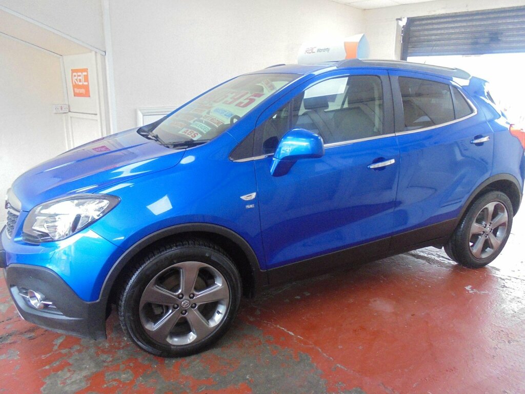Vauxhall Mokka 1.6 Se 2Wd Euro 5 Ss BU63KFA Blue #2