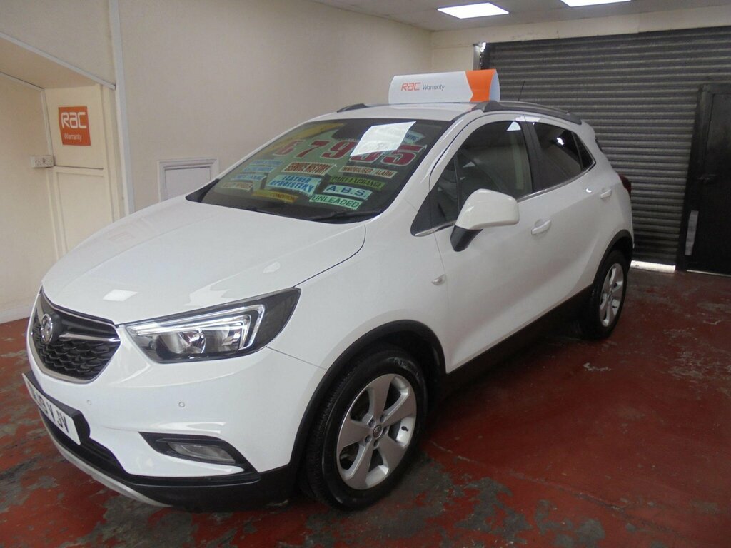 Vauxhall Mokka X 1.4I Turbo Ecotec Elite Euro 6 Ss DL19VJV White #2