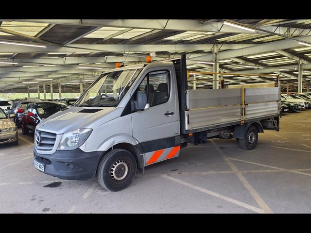 Mercedes-Benz Sprinter 313 Cdi Chassis Cab WX65WBE Silver #2