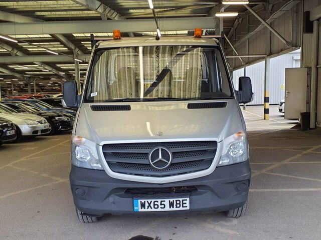 Mercedes-Benz Sprinter 313 Cdi Chassis Cab WX65WBE Silver #3