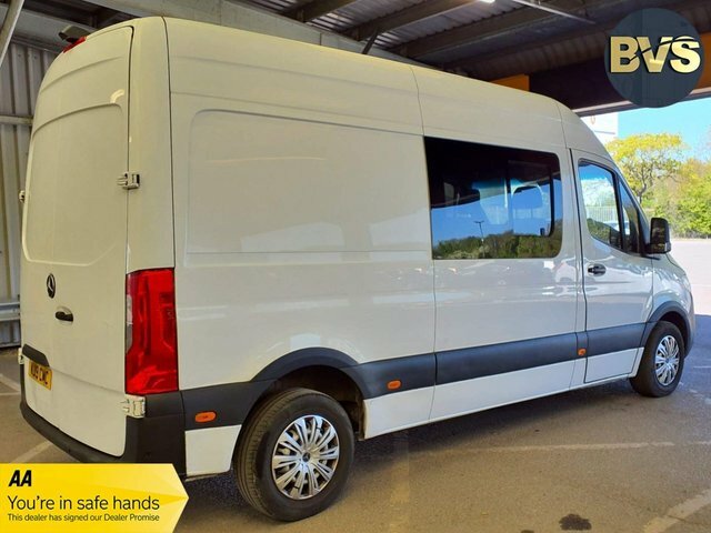 Mercedes-Benz Sprinter 314 Cdi Combicrew Panel KU19CMC White #3