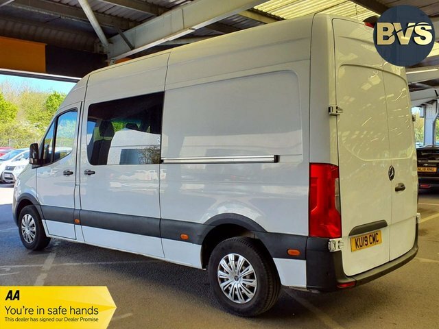 Mercedes-Benz Sprinter 314 Cdi Combicrew Panel KU19CMC White #5