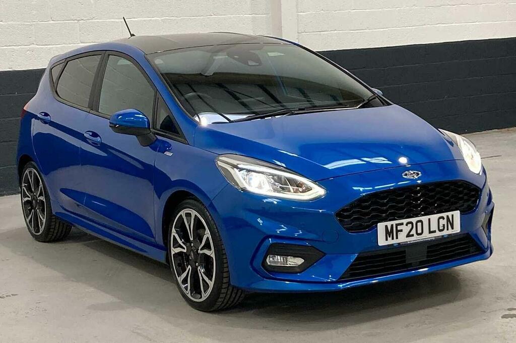 Ford Fiesta 1.0T Ecoboost St-line Euro 6 Ss Blue
