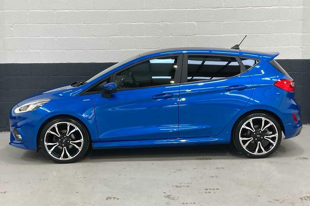Ford Fiesta 1.0T Ecoboost St-line Euro 6 Ss MF20LGN Blue #4
