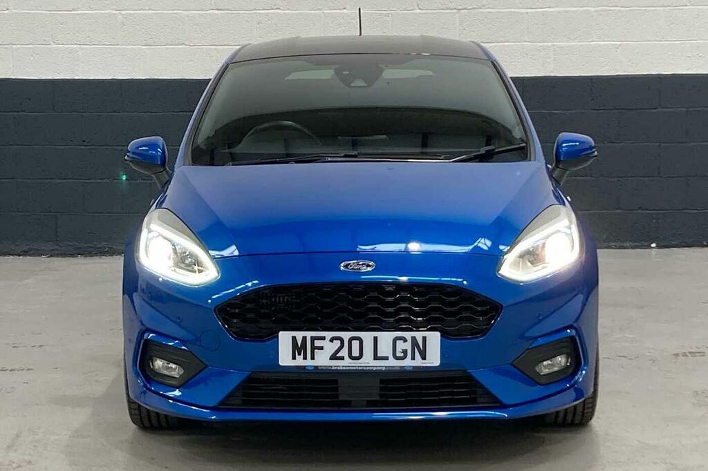 Ford Fiesta 1.0T Ecoboost St-line Euro 6 Ss MF20LGN Blue #2