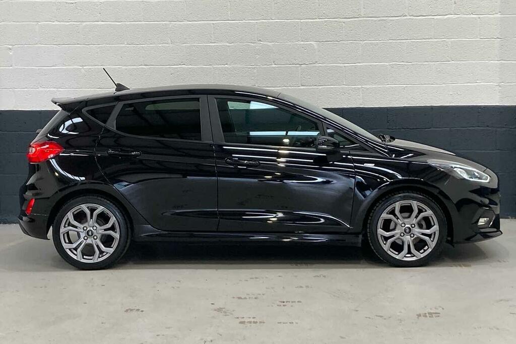 Ford Fiesta 1.0T Ecoboost St-line Edition Euro 6 Ss WP71SWO Black #5