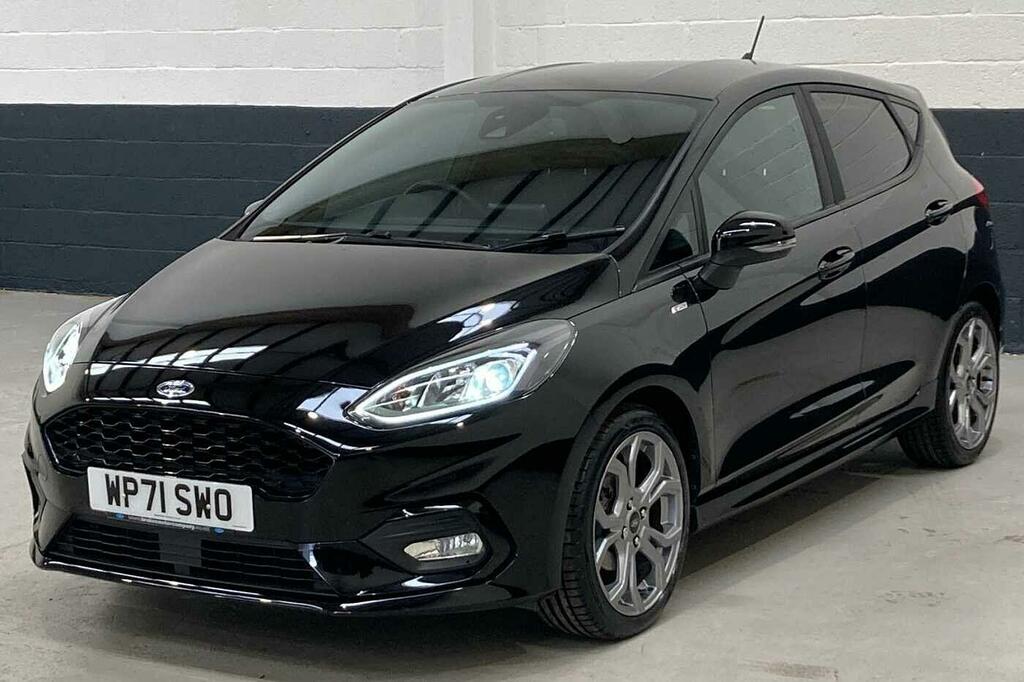 Ford Fiesta 1.0T Ecoboost St-line Edition Euro 6 Ss WP71SWO Black #3