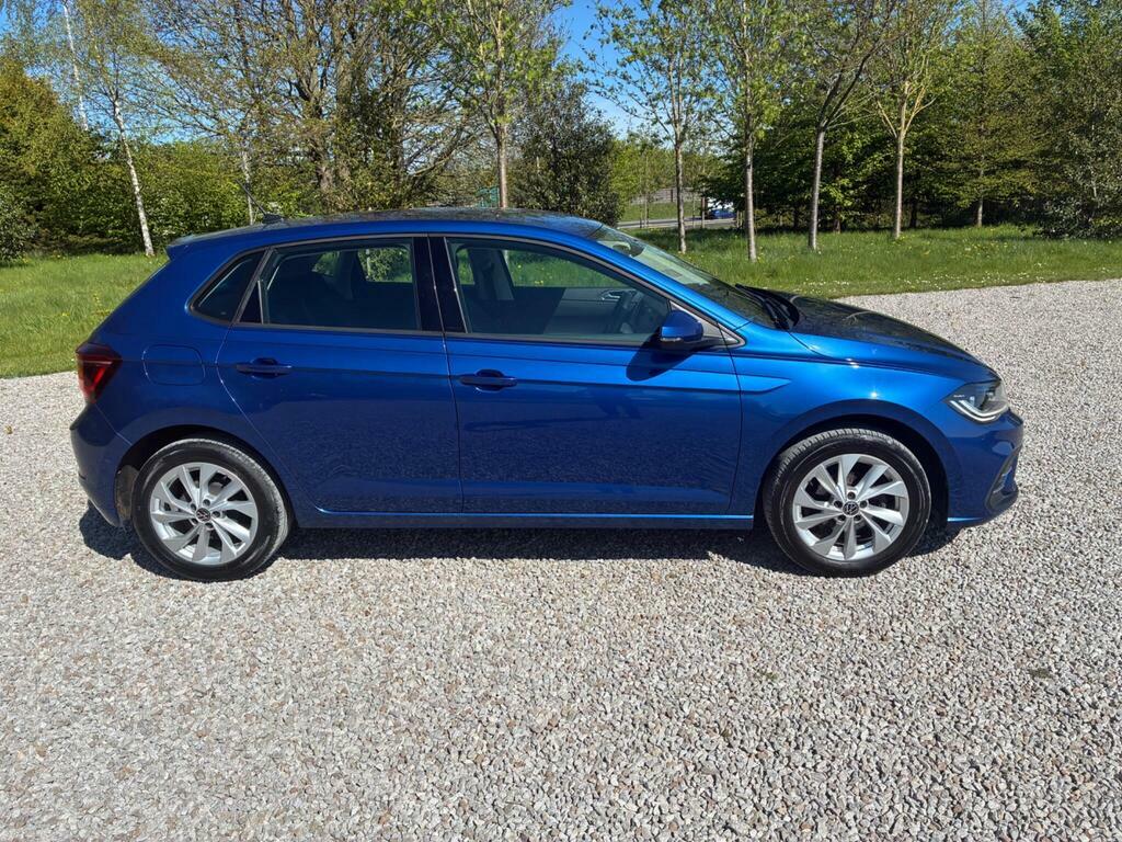 Volkswagen Polo 1.0 Tsi Style Euro 6 S S YH22UXO Blue #4