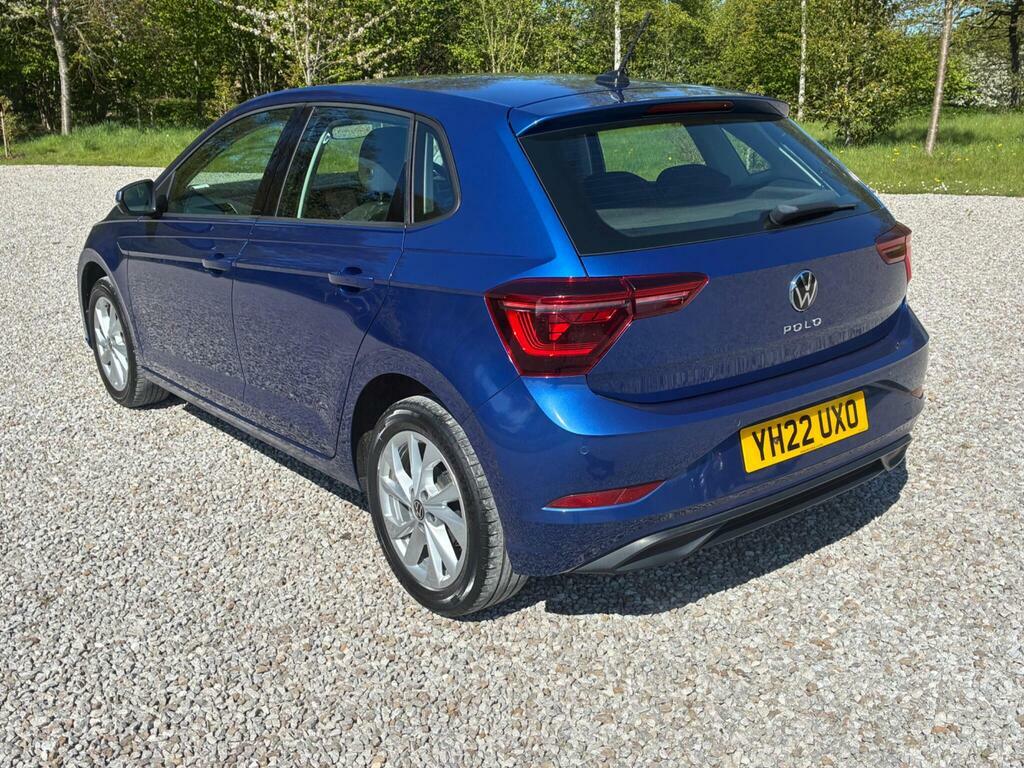 Volkswagen Polo 1.0 Tsi Style Euro 6 S S YH22UXO Blue #5
