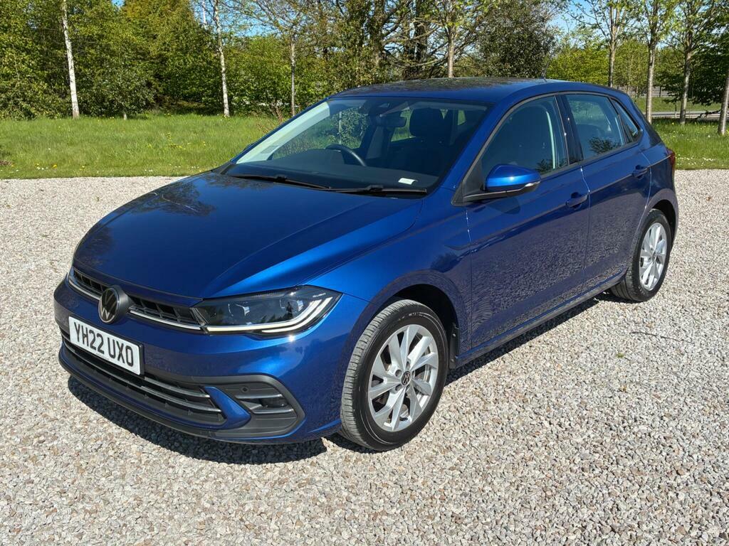 Volkswagen Polo 1.0 Tsi Style Euro 6 S S YH22UXO Blue #2