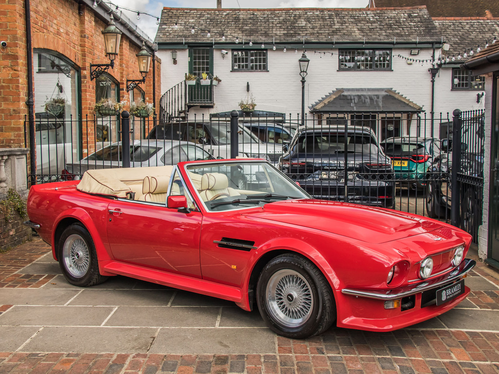 Aston Martin V8 Automatic Red #2