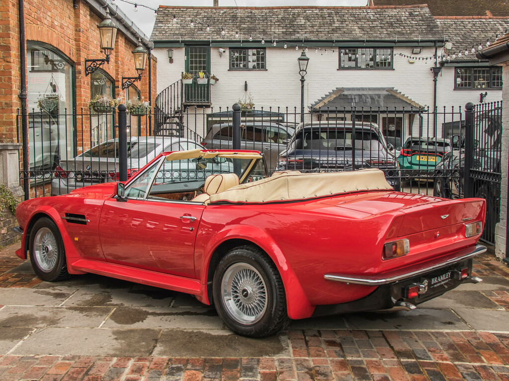 Aston Martin V8 Automatic Red #5