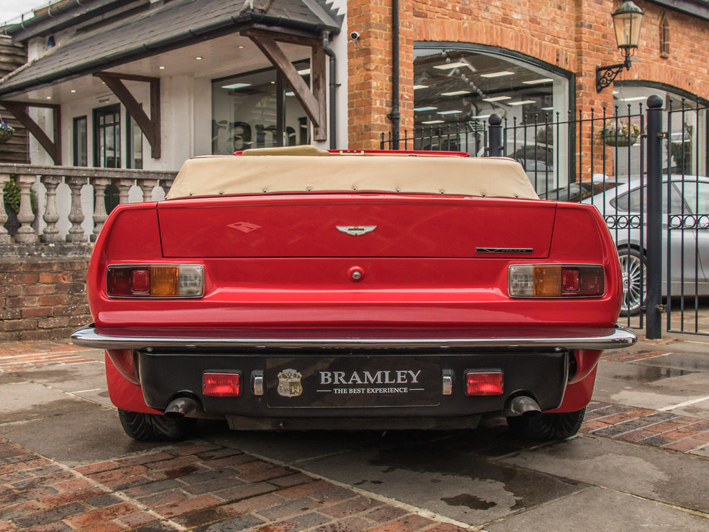 Aston Martin V8 Automatic Red #6