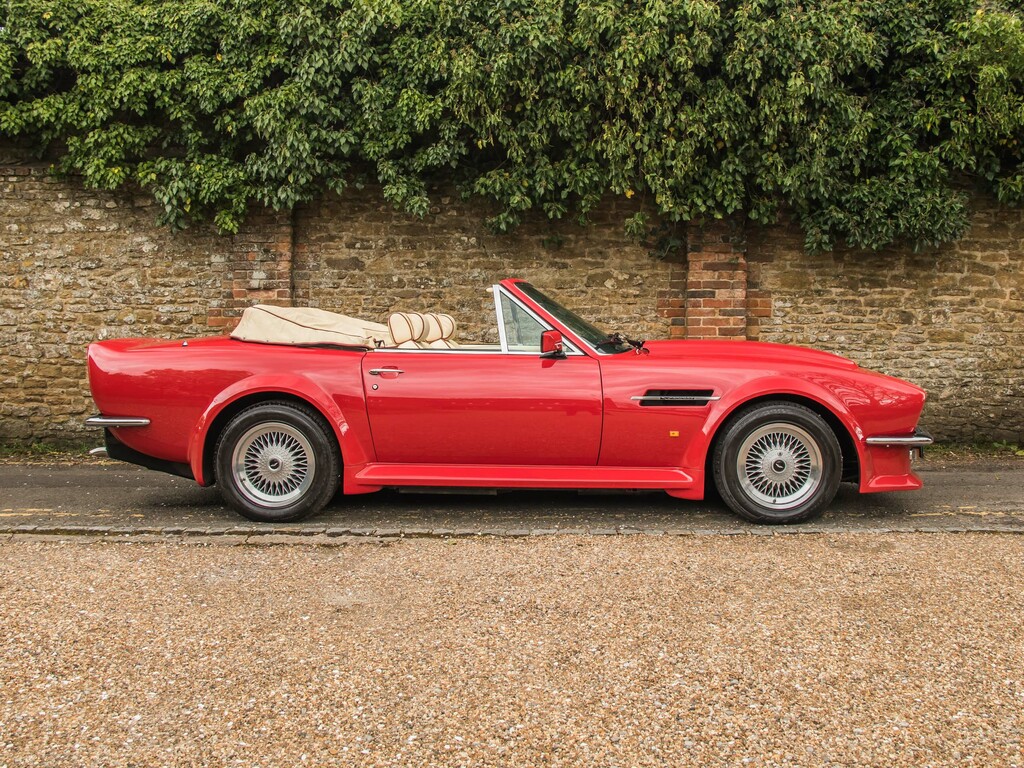 Aston Martin V8 Automatic Red