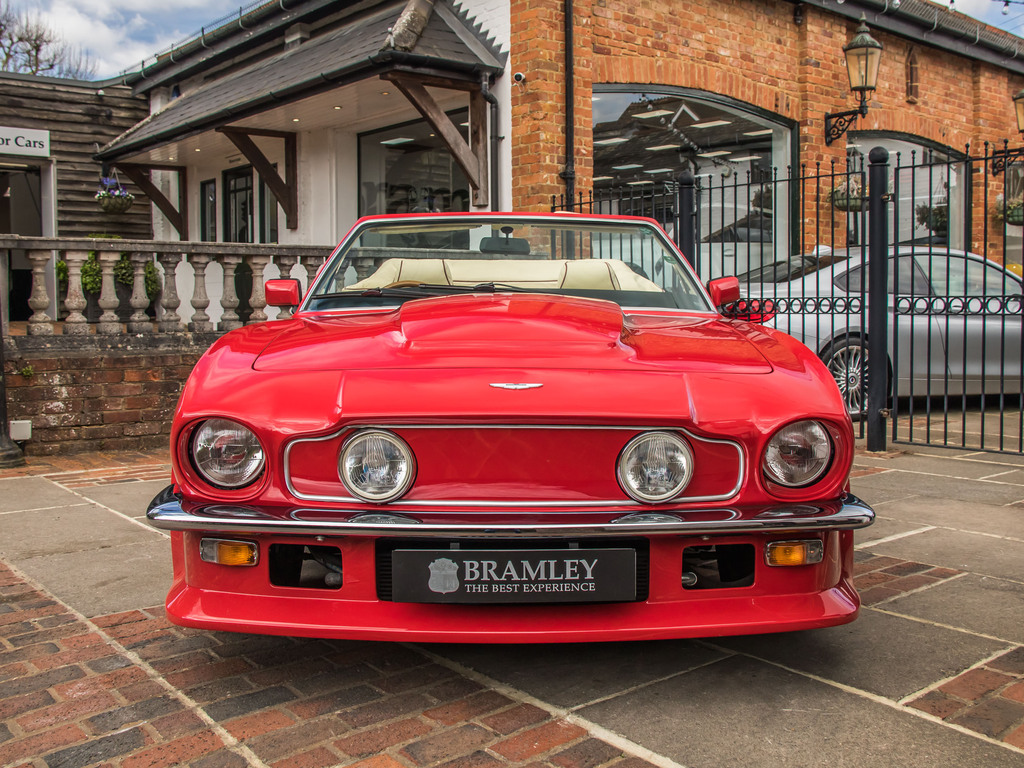 Aston Martin V8 Automatic Red #3