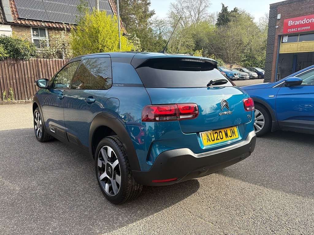 Citroen C4 Cactus Puretech Flair AU20WJM Blue #4