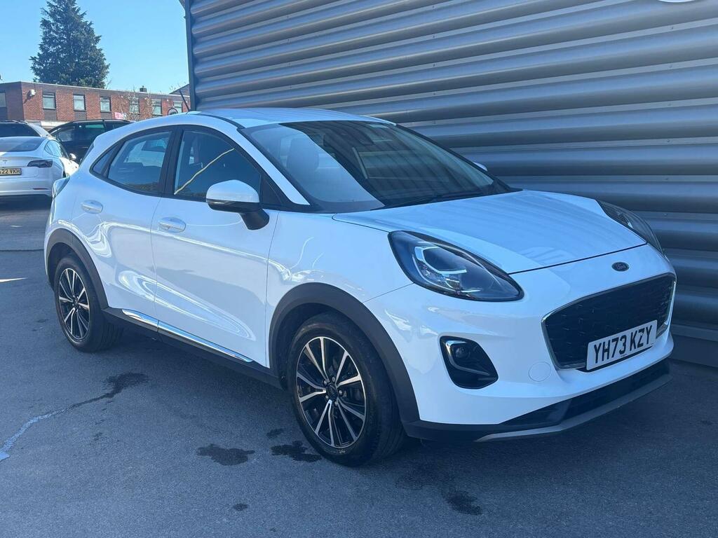 Ford Puma 1.0T Ecoboost Mhev Titanium Dct Euro 6 Ss YH73KZY White #3