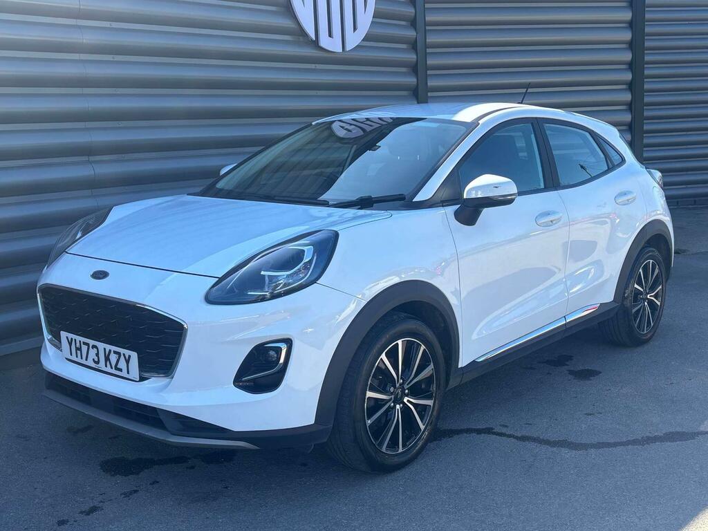 Ford Puma 1.0T Ecoboost Mhev Titanium Dct Euro 6 Ss YH73KZY White #5