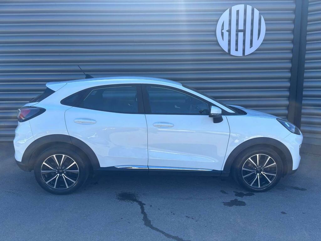 Ford Puma 1.0T Ecoboost Mhev Titanium Dct Euro 6 Ss YH73KZY White #2