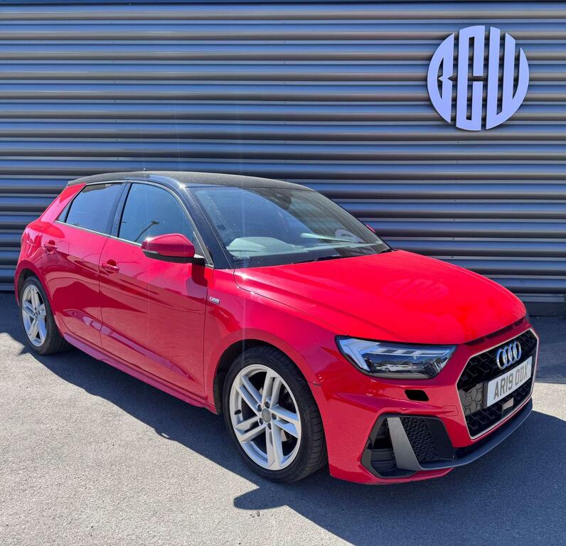 Audi A1 1.0 Tfsi 30 S Line Sportback Euro 6 Ss Red