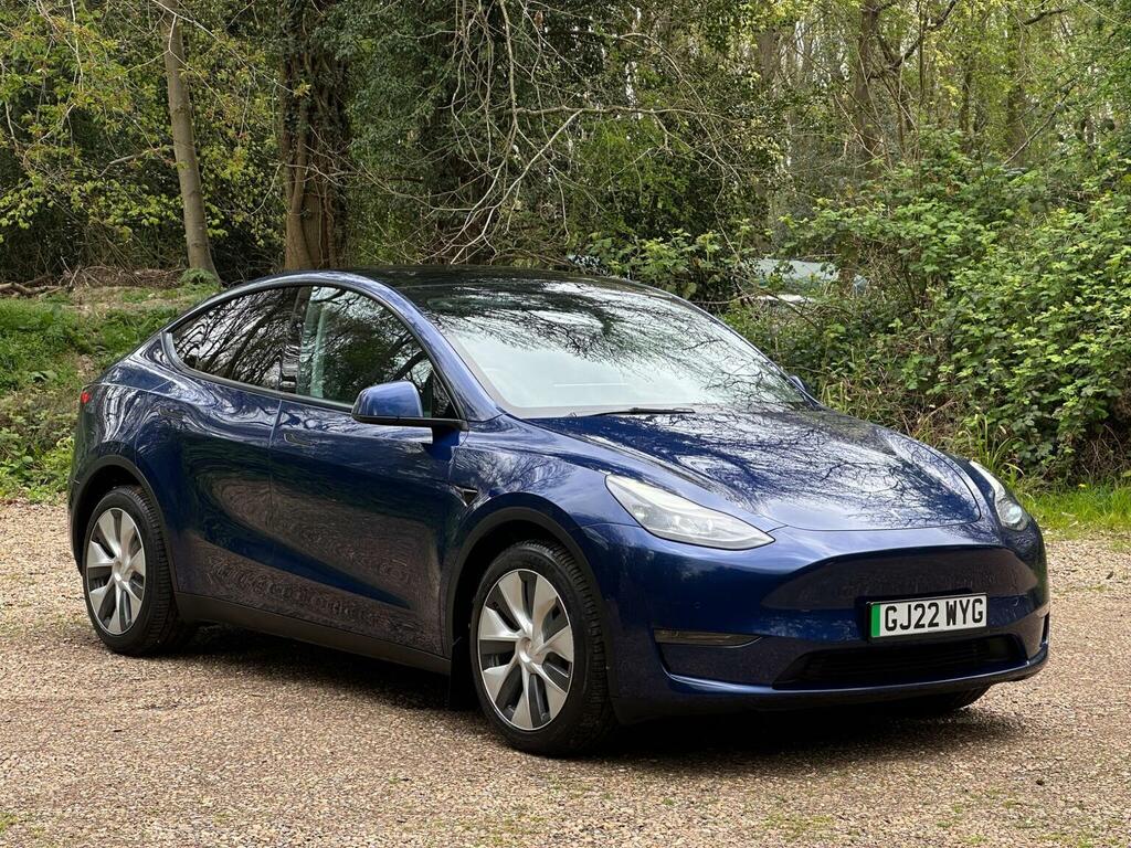 Tesla Model Y Suv Dual Motor Long Range 4Wde 202222 GJ22WYG Blue #2