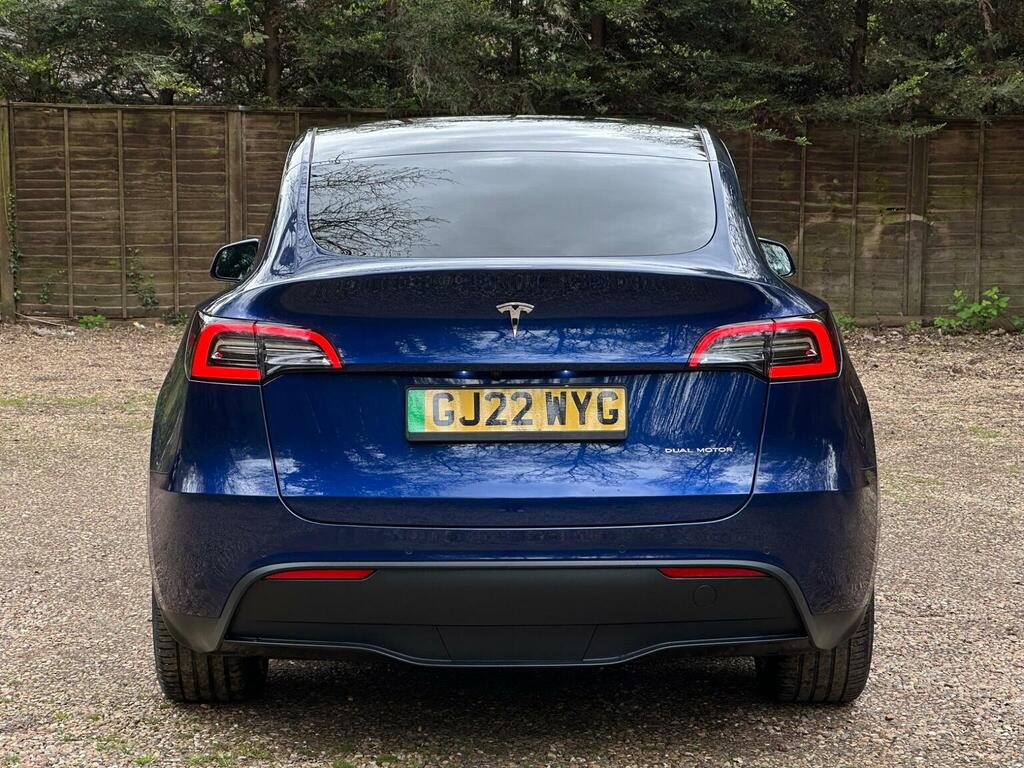 Tesla Model Y Suv Dual Motor Long Range 4Wde 202222 GJ22WYG Blue #6