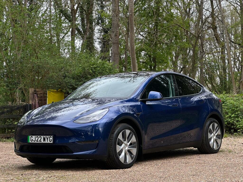 Tesla Model Y Suv Dual Motor Long Range 4Wde 202222 GJ22WYG Blue #4