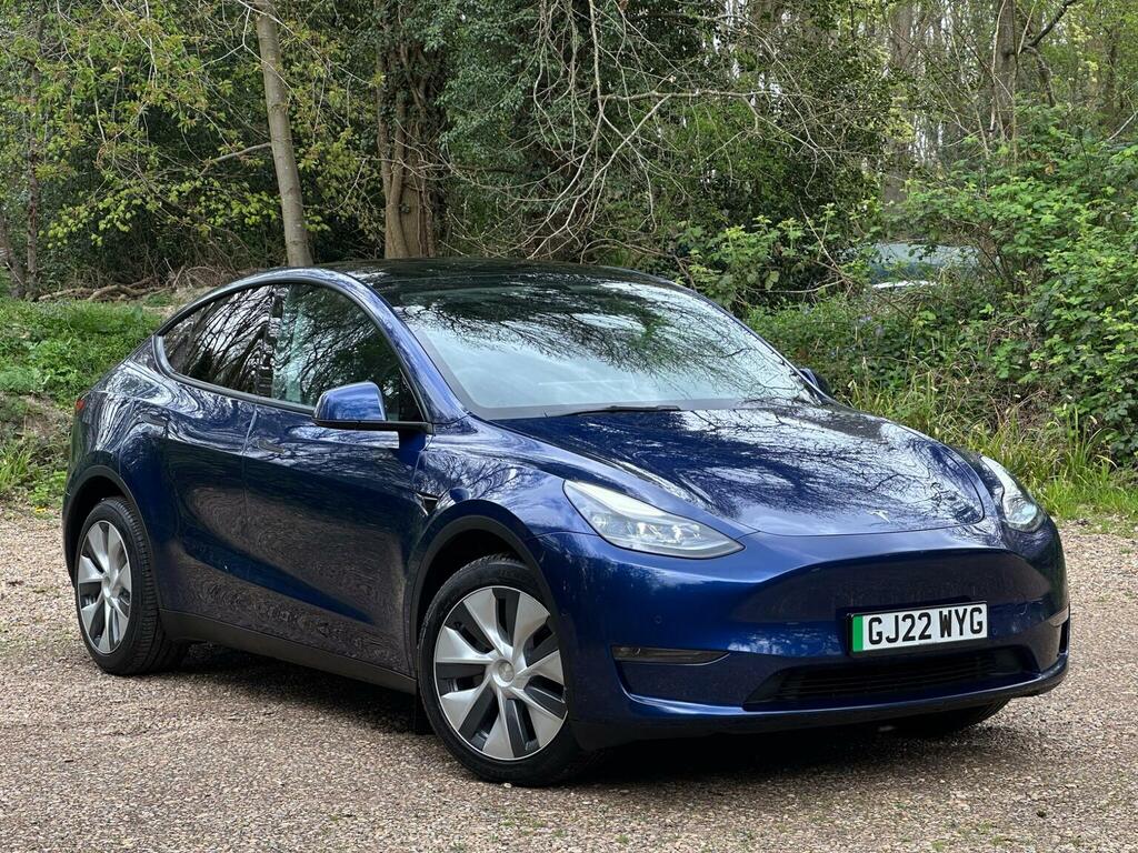 Tesla Model Y Suv Dual Motor Long Range 4Wde 202222 Blue