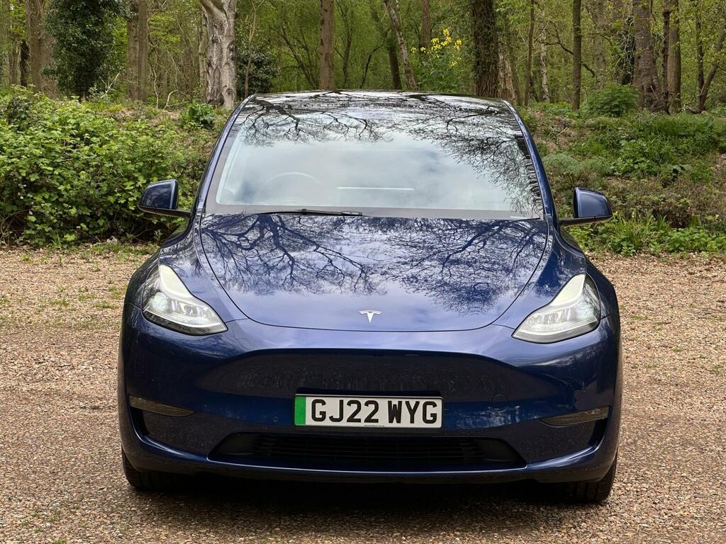 Tesla Model Y Suv Dual Motor Long Range 4Wde 202222 GJ22WYG Blue #3