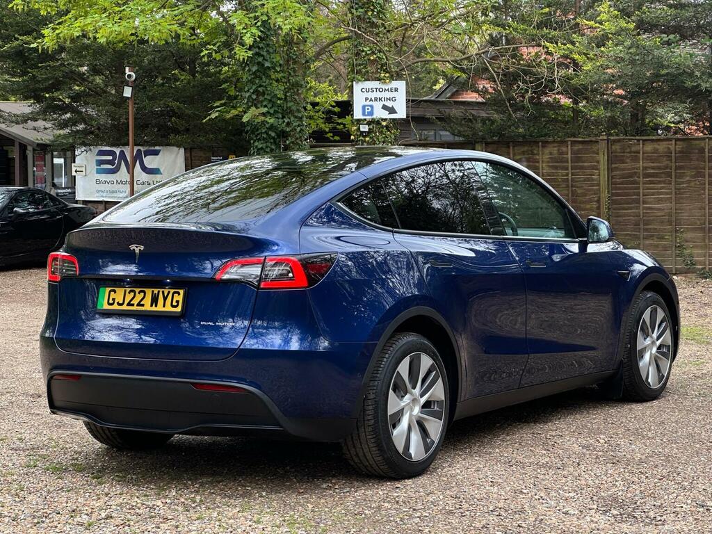 Tesla Model Y Suv Dual Motor Long Range 4Wde 202222 GJ22WYG Blue #5