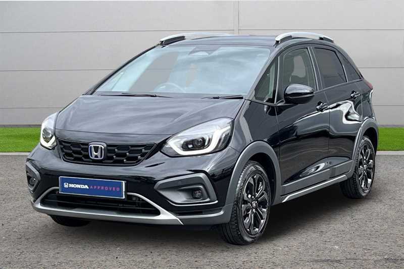 Honda Jazz 1.5 I-mmd Hybrid Crosstar Advance Ecvt Black