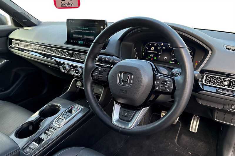 Honda Civic 2.0 Ehev Advance Cvt LV75FGF Black #4