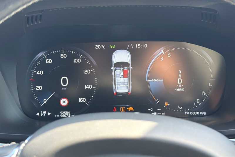 Volvo XC60 2.0 T6 Recharge Phev R Design Awd KX70HMC Black #6
