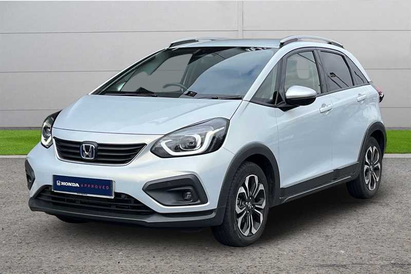 Honda Jazz 1.5 I-mmd Hybrid Crosstar Ex Ecvt White
