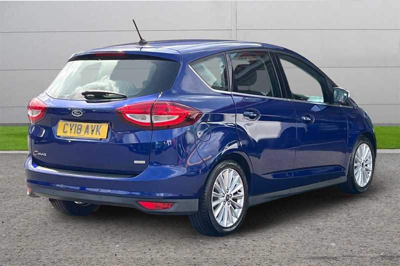Ford C-Max 1.0 Ecoboost 125 Titanium CY18AVK Blue #3