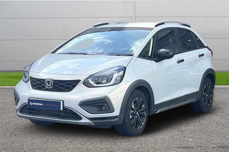 Honda Jazz 1.5 I-mmd Hybrid Crosstar Advance Ecvt White