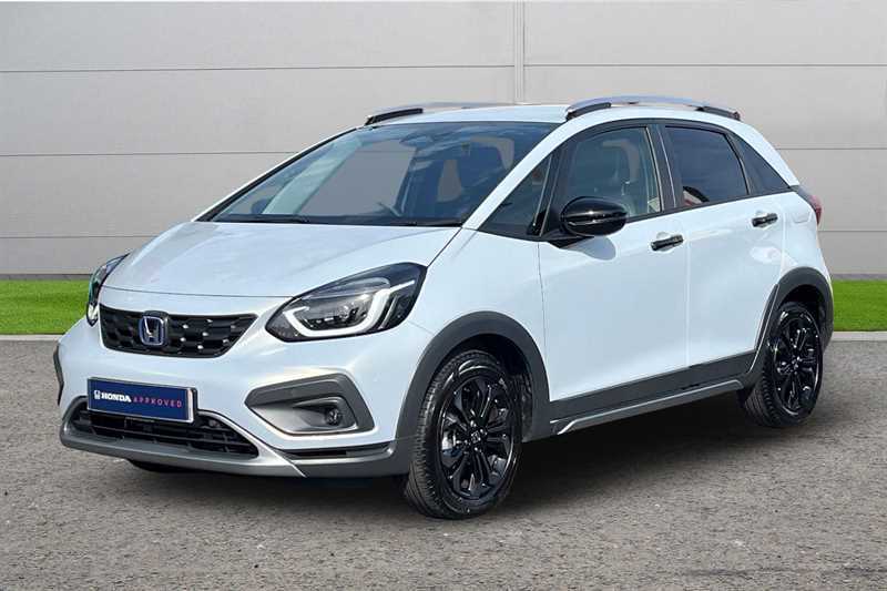 Honda Jazz 1.5 I-mmd Hybrid Crosstar Advance Ecvt White