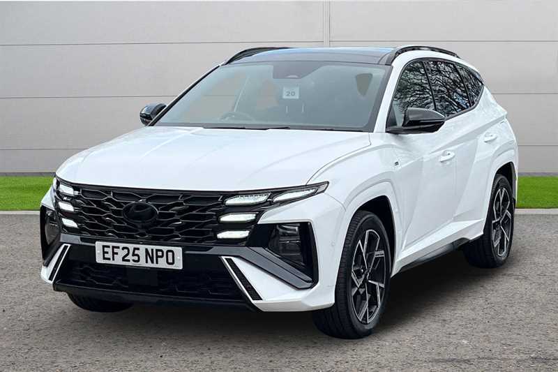Hyundai Tucson 1.6T Plug-in Hybrid N Line S White