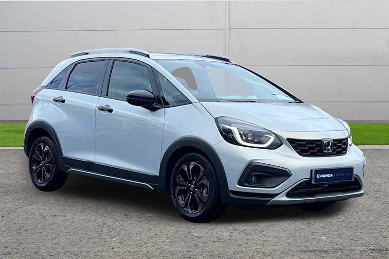 Honda Jazz 1.5 I-mmd Hybrid Crosstar Advance Ecvt White