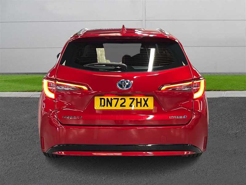 Toyota Corolla 1.8 Vvt-i Hybrid Icon Cvt DN72ZHX Red #4
