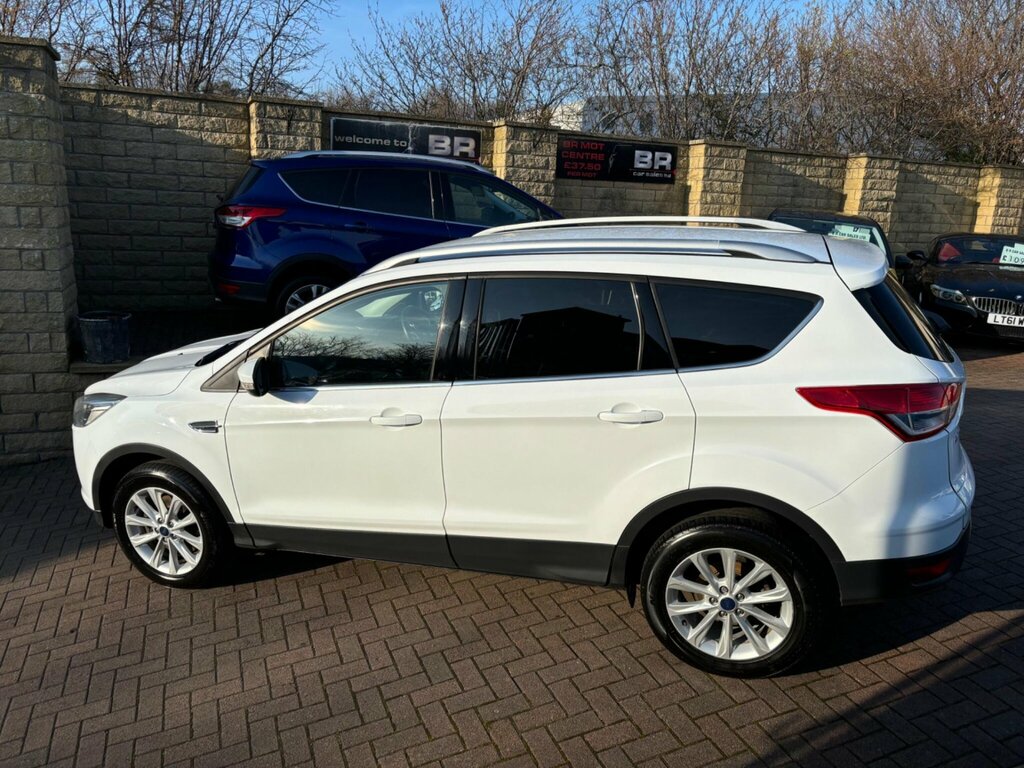 Ford Kuga 2.0 Tdci Titanium Powershift Awd Euro 6 Ss EN16FWG White #2