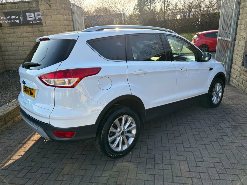 Ford Kuga 2.0 Tdci Titanium Powershift Awd Euro 6 Ss EN16FWG White #6