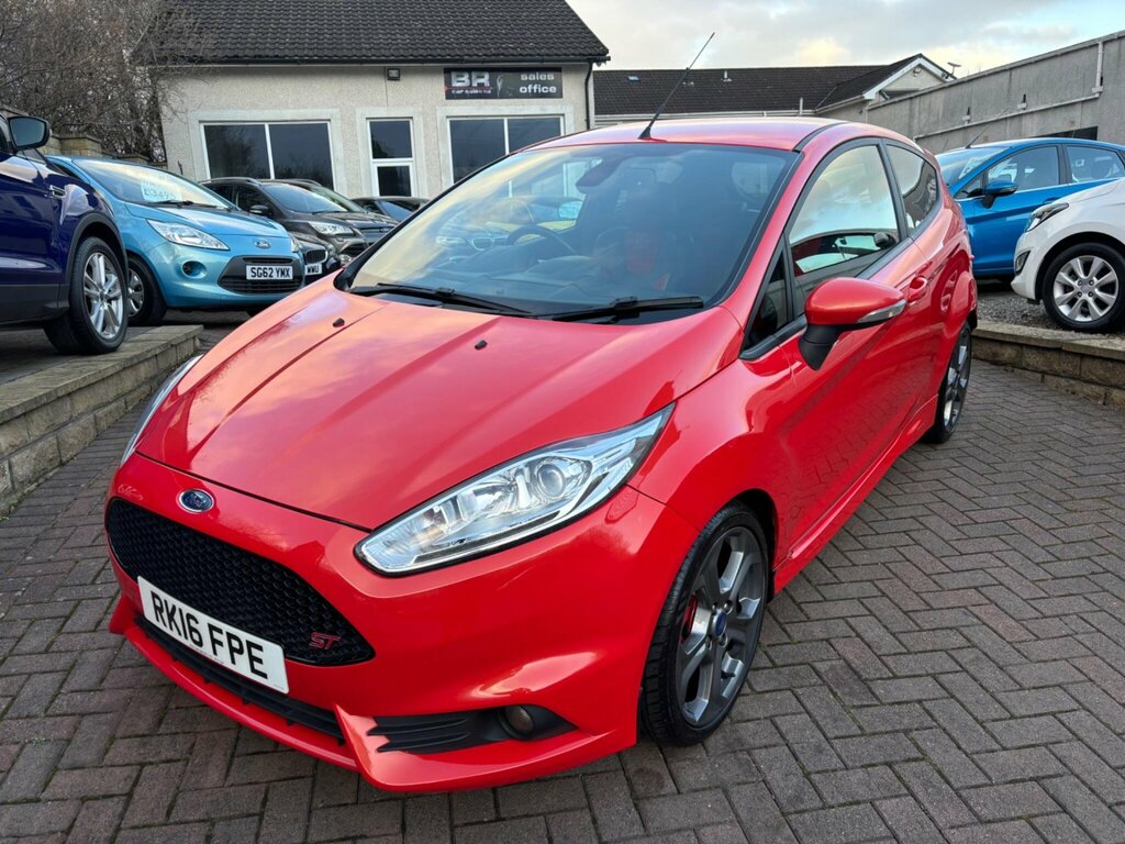 Ford Fiesta 1.6T Ecoboost St-3 Euro 6 RK16FPE Orange #2
