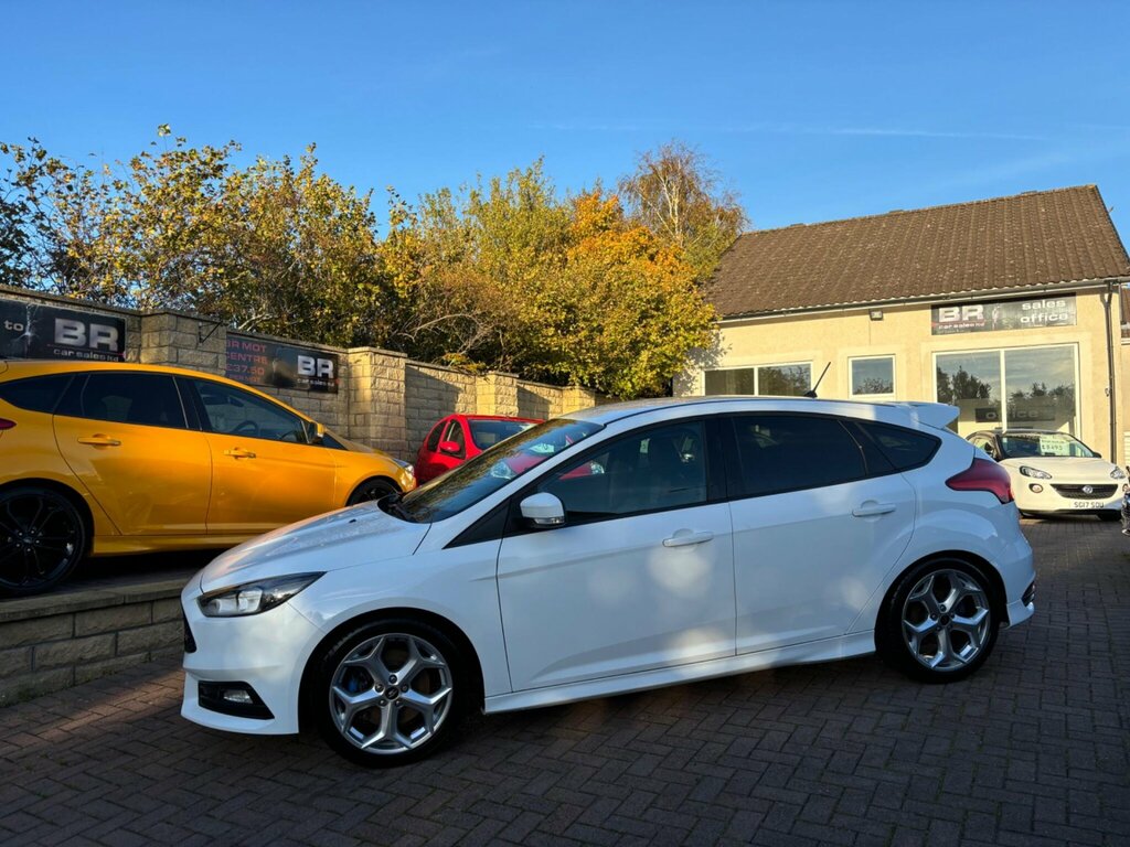 Ford Focus 2.0T Ecoboost St-2 Euro 6 Ss SV67SFF White #4